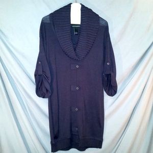 Cynthia Rowley Tunic-Length Sweater